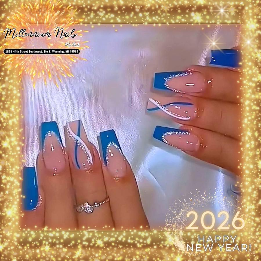 nail design by Millennium Nails